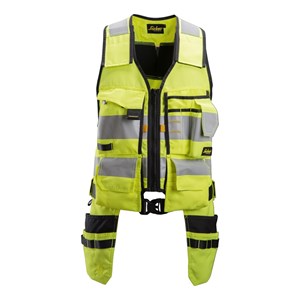 4230 AllroundWork, High-Vis Tool Vest Class 1 YEL/Blk Large