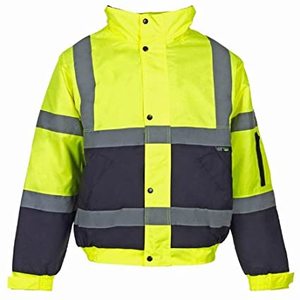 HV Bomber 2T Yell/Blue (mob pkt & bottom zip)C3/Std L- 10pieces
