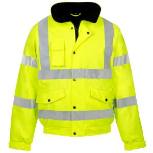 HV Storm-Flex Bomber Jacket Yellow - Large