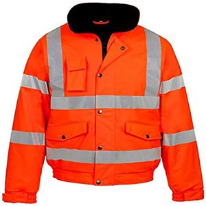 HV Storm-Flex Bomber Jacket Orange - Large