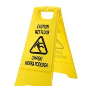 Euro Wet Floor Warning Sign