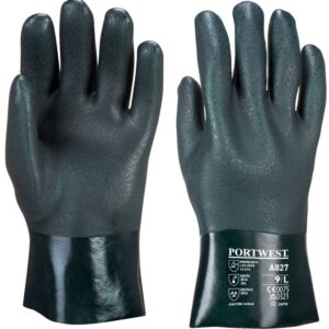 Double Dipped A827 PVC Glove Gauntlet 27cm