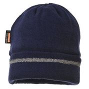 Reflective Trim Knit Hat Insulatex Lined