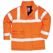 S778 -Bizflame Rain Hi-Vis AS/FR Yellow Jacket - Image 3