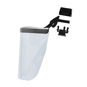 Surefit! Carrier and 20cm Polycarbonate Visor for Evolution® Safety Helmets