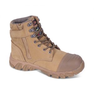 CF68NB CLICK Waterpoof Side Zip Boot TAN