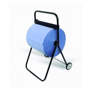 BLACK METAL FLOORSTAND DISPENSER