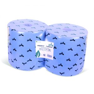 FLOORSTAND ROLL 2 PLY BLUE (2)