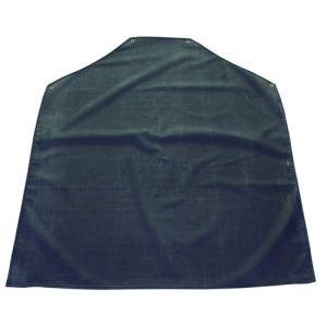 BLACK RUBBER APRON 42"X 36"