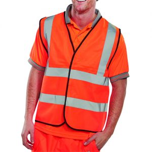 Hi Viz Vest 2 Band & Brace BWCSY