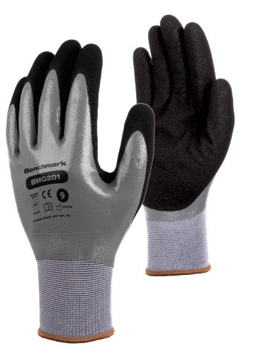 BMG201 Globus Fully Coated Nitrile Glove