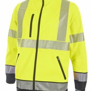 Hi Vis Two Tone Softshell Jacket HVTT040