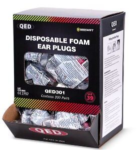 QED301 Ear Plugs Un-Corded