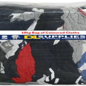 10 kg Bag of Coloured Cloths