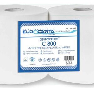 Win Wipe C800 2 ply Industrial Rolls