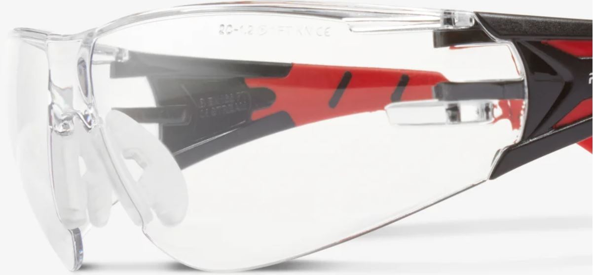 Riley® STREAMTM Red Frame Saftey Spectacle - Image 2